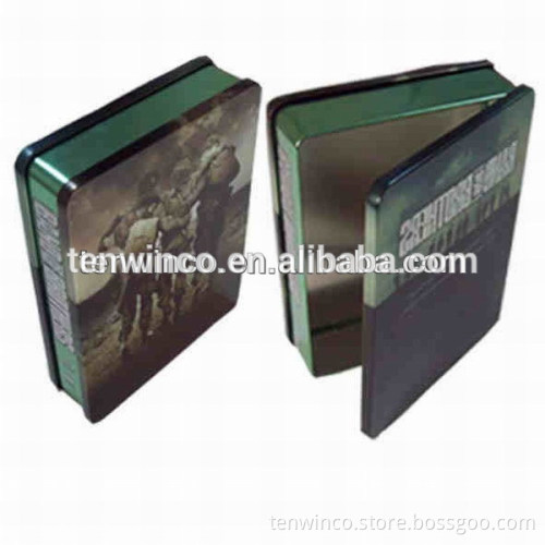 Square DVD Tin Packaging